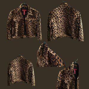 Girls' Gloria Vanderbilt Leopard Print Jacket - Size 10